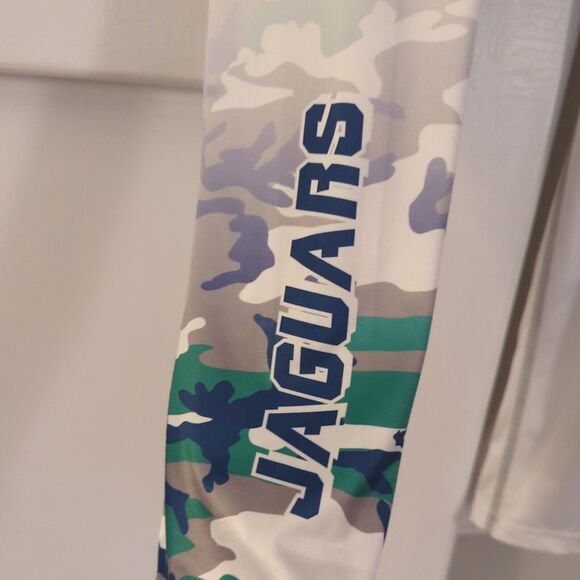 ACRUX White Jacksonville Jaguars Men's Sport Tights Pants Size S/M Winter Gear - Picture 4 of 9